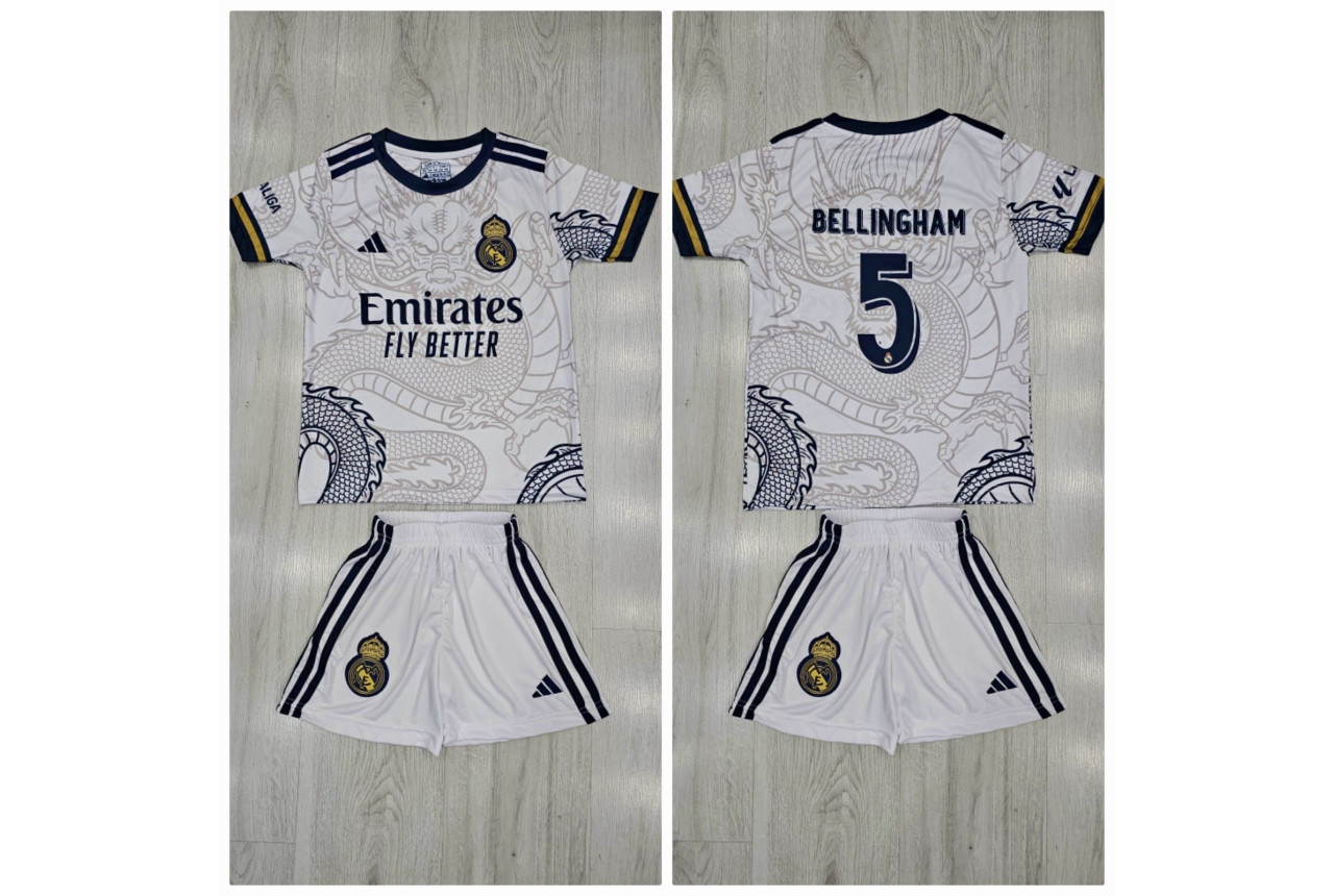 Детски футболен комплект Real Madrid BELLINGHAM 5